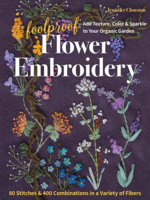 Cover image for Foolproof Flower Embroidery
